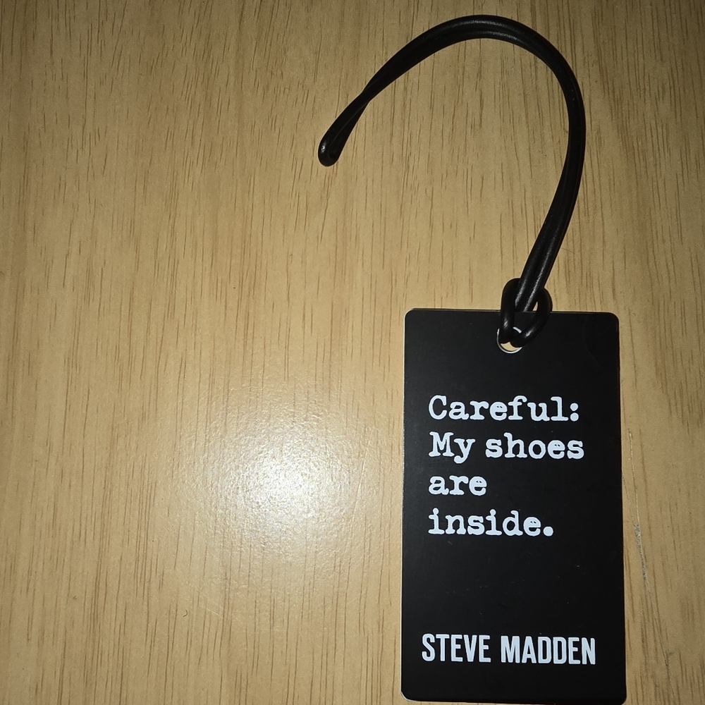 Steve Madden Travel Luggage Bag Tag